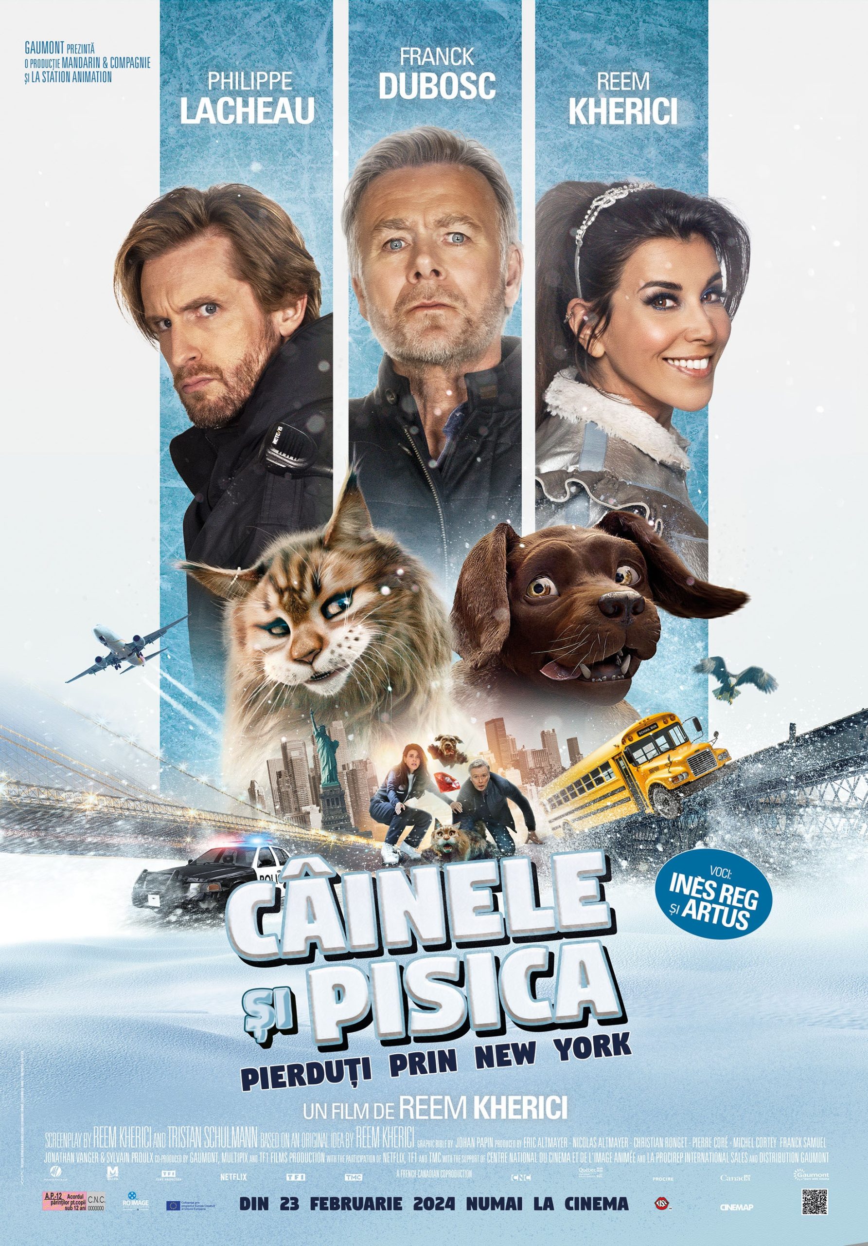 CÂINELE ȘI PISICA: PIERDUȚI PRIN NEW YORK