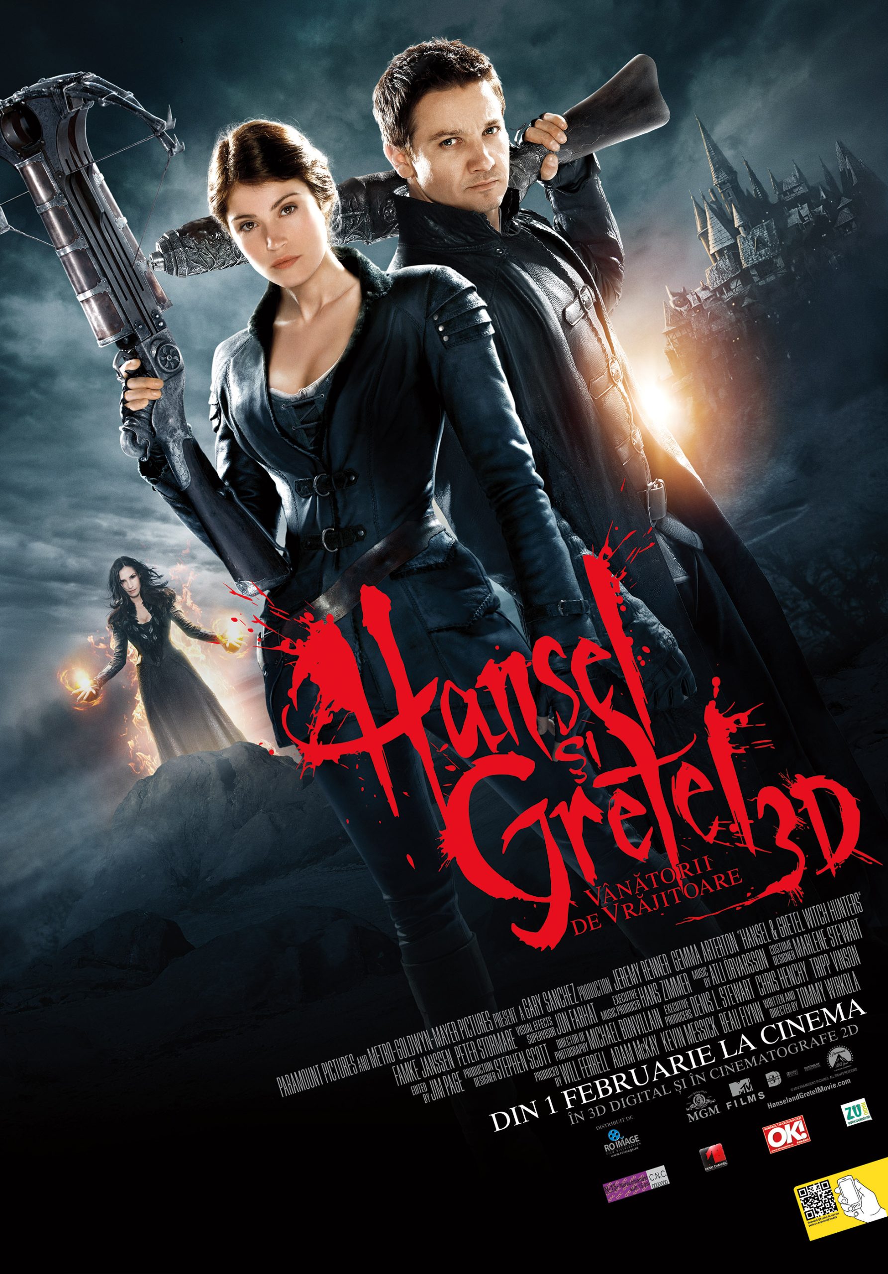 HANSEL ŞI GRETEL: VÂNĂTORII DE VRĂJITOARE 3D