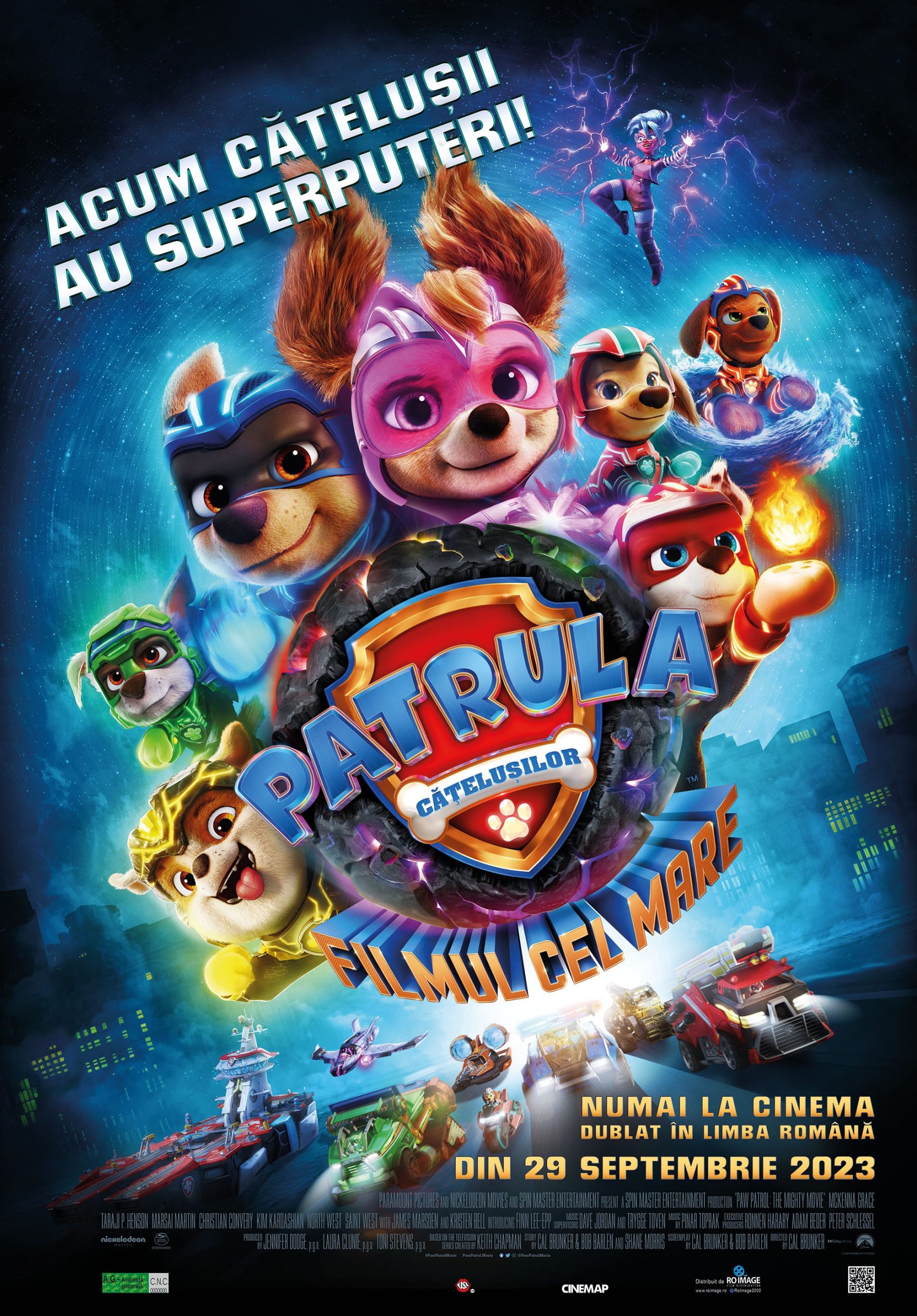 PATRULA CĂȚELUȘILOR: FILMUL CEL MARE