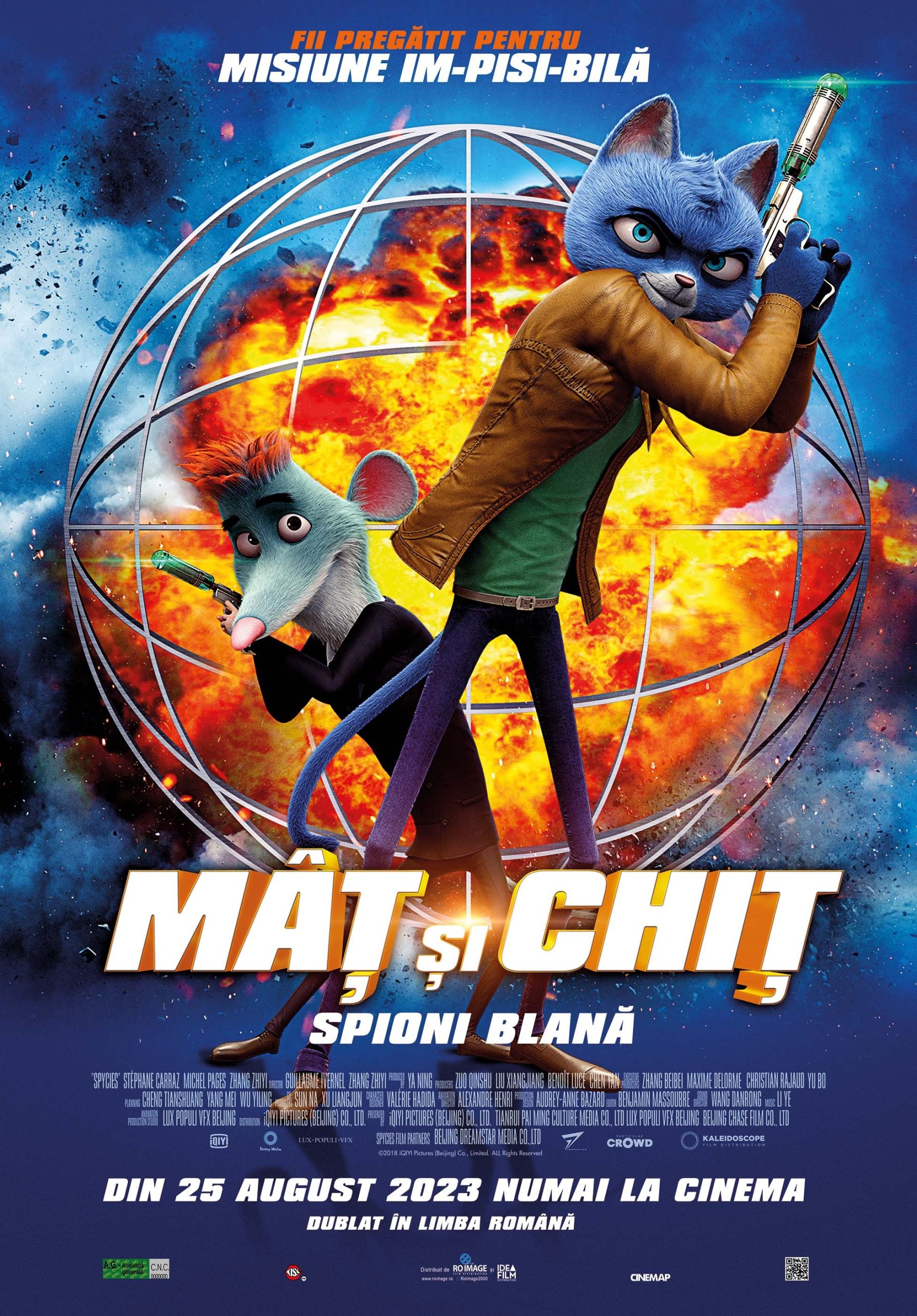 MÂȚ ȘI CHIȚ: SPIONI BLANĂ